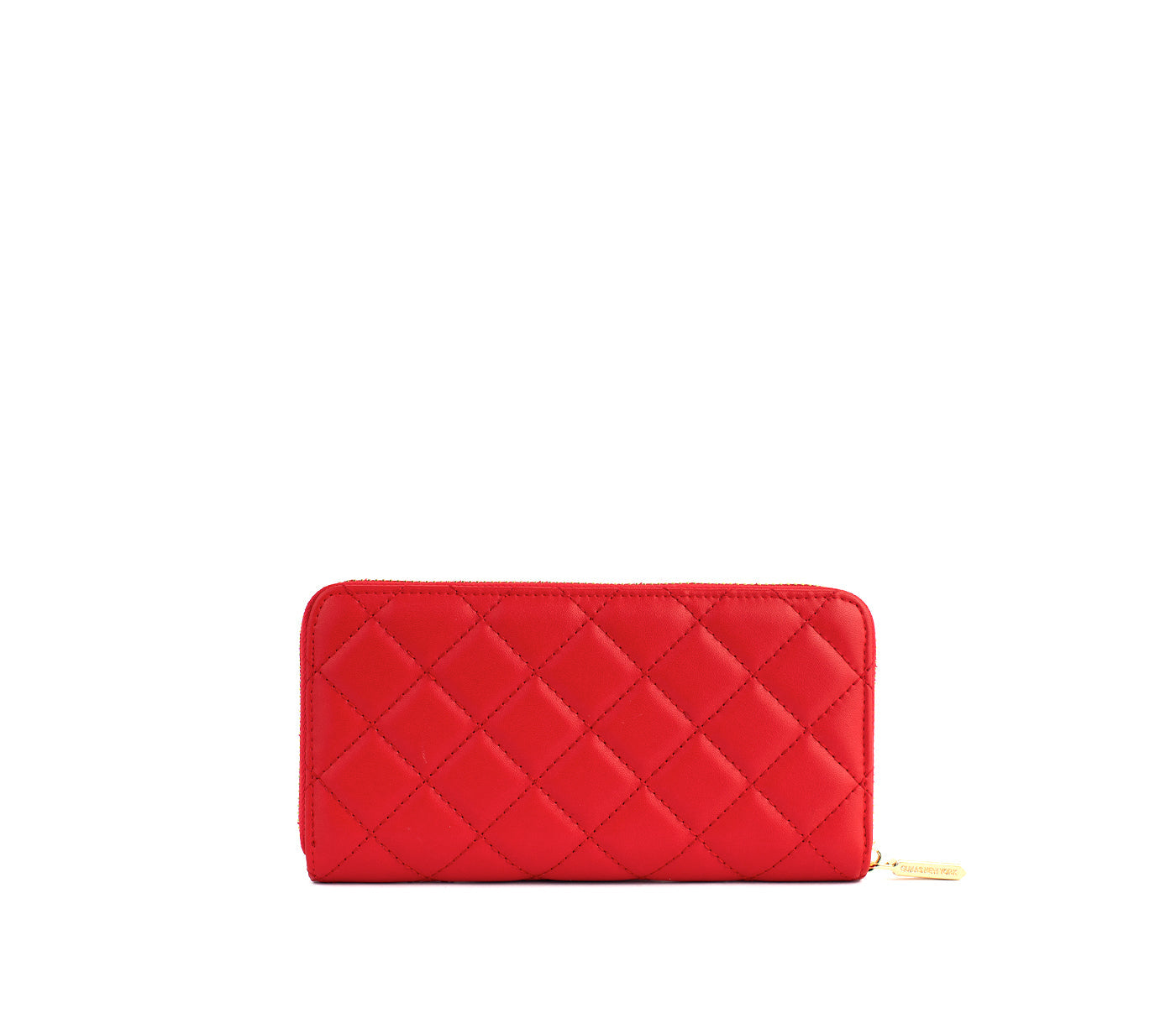 Uptown Quilted - Red Zipper Wallet