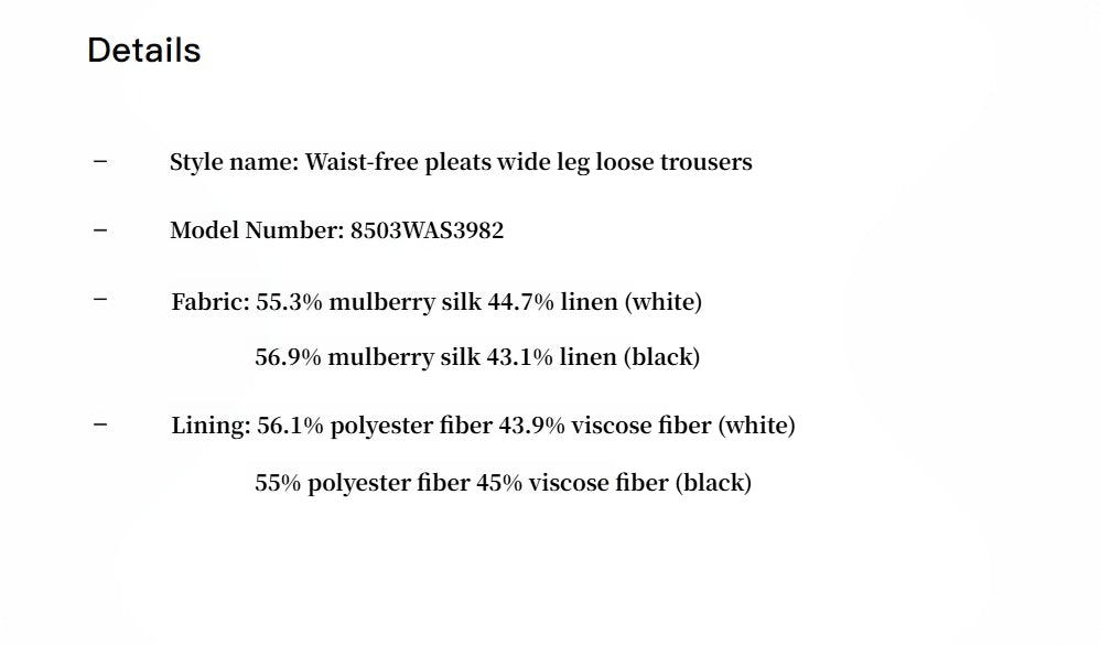 Mulberry Silk Linen V-Neck Vest Summer Suit for Women