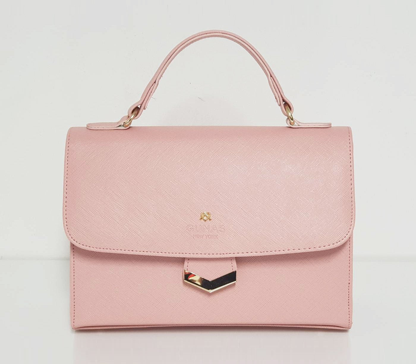 SIMONE - Black Vegan Leather Handbag